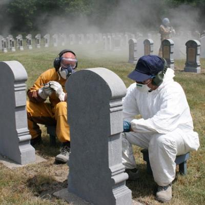 Maintenance of graves by Defence