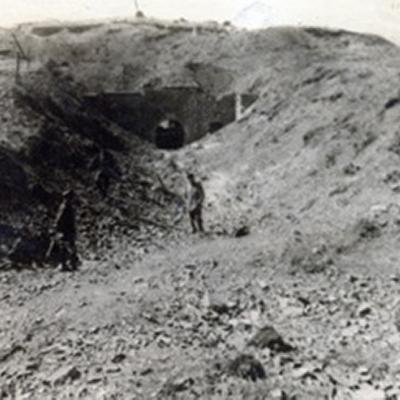 The Fort of Maizeret after the bombardment
